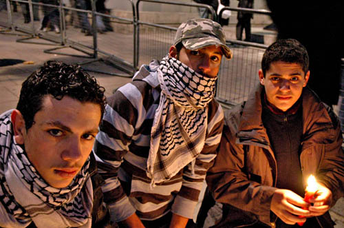 palestinos kovotojai