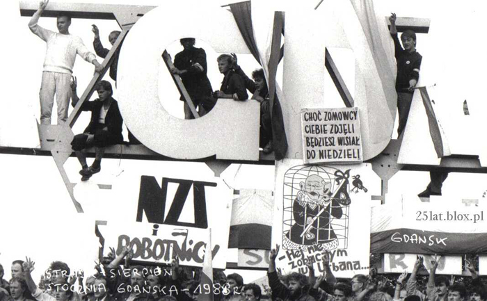 Gdansko streikas 1988