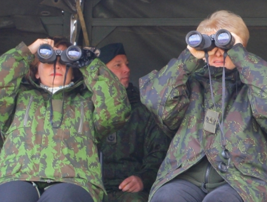 Jukneviciene ir Grybauskaite stebi