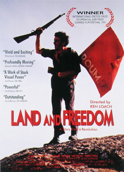 Ken Loach Zeme ir laisve