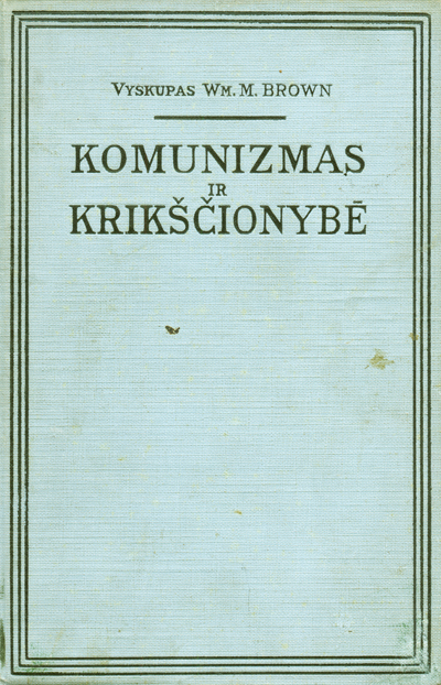 komunizmas ir krikscionybe
