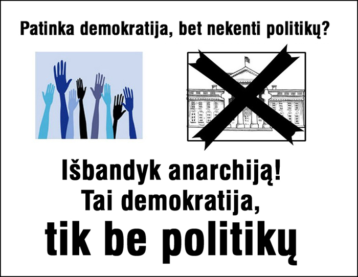 anarchija pries demokratija
