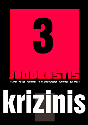 juodrastis nr. 3 krizinis