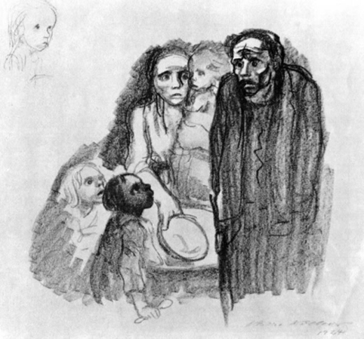 bedarbyste kathe kollwitz